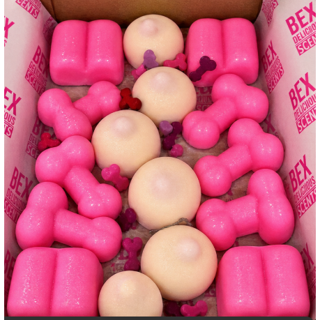 Our Willy, Bum & Boob Novelty Wax Melt Box