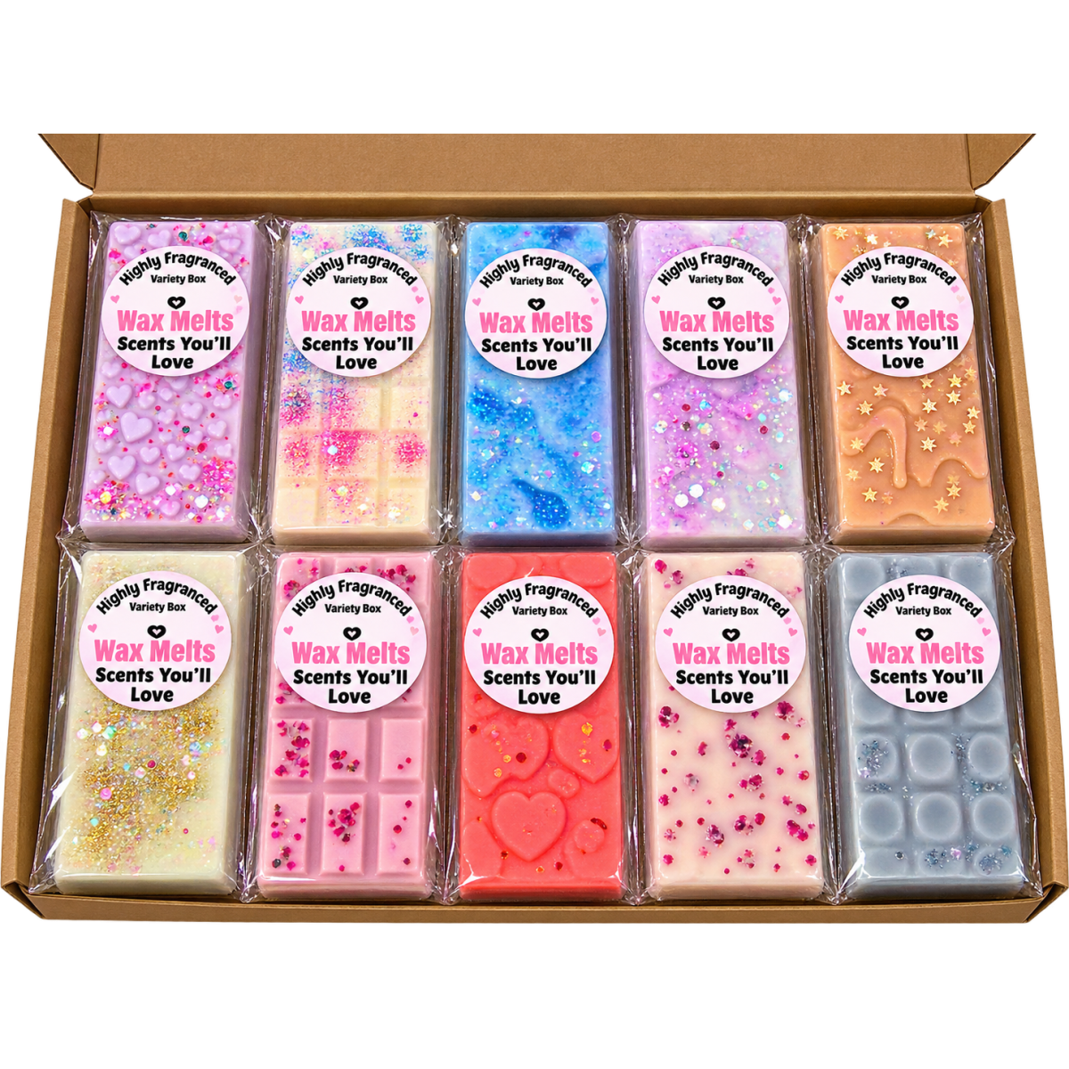 Variety Mini Snap bar boxes